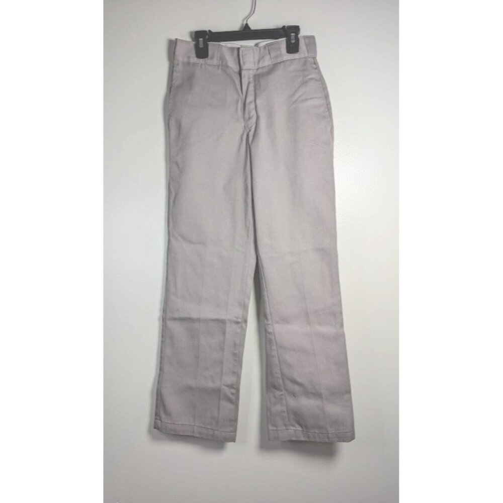 Dickies Men's Traditional Twill Work Pants Size 28x30 Khaki 874 Straight Leg